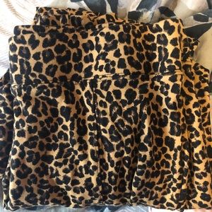 Leopard Stevie comfy business casual pants